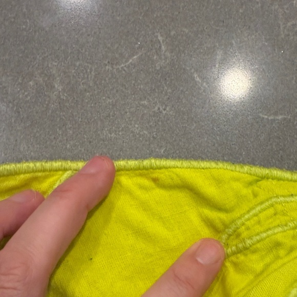 FARM Rio Sunny Yellow Halter Mini Dress - Picture 3 of 6